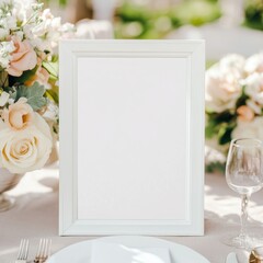 Frame mockup photo