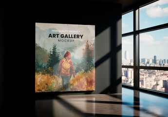 Gallery Art Mockup