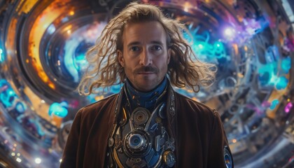 Cosmic Explorer in Swirling Galaxy