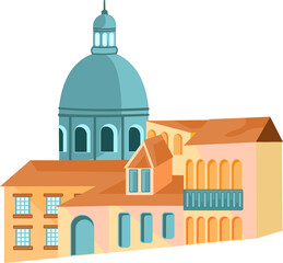 Illustrations of Famous Buildings