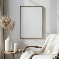 Frame mockup, blank frame, bright, airy, professional mockup phone