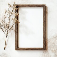 Frame mockup, blank frame, bright, airy, professional mockup phone