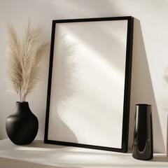 Frame mockup, blank frame, bright, airy, professional mockup phone