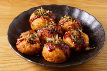 たこ焼　大阪名物