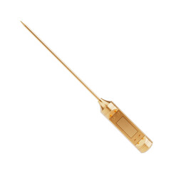Golden Digital Food Cooking Thermometer with Probe. 3d Rendering