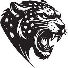 leopard head tattoo