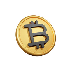3d coin gold bitcoin crypto currency