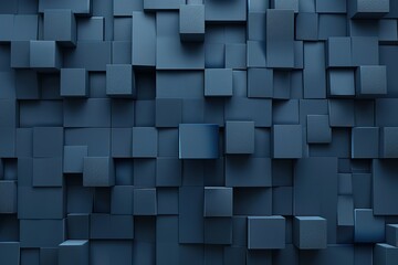 Abstract 3D Cubes Background Texture