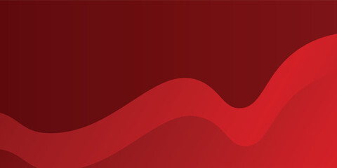 Red abstract background with dynamic shapes lines simple