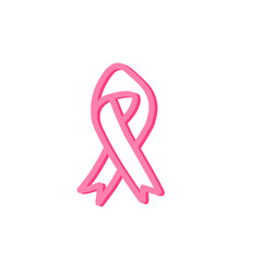 cancer ribbon design vector