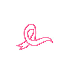 cancer ribbon design vector