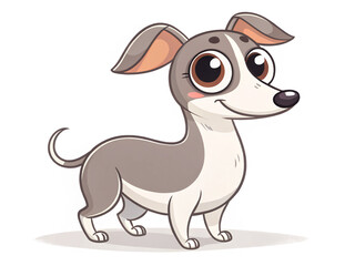 cartoon. cartoon, animal, dog, illustration, vector, mammal, pet, rabbit, bunny, cute, drawing, puppy, baby, character, happy, easter, art, smile, comic, pets, animals, funny, christmas, mouse, design