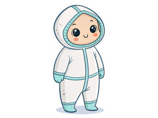 Obraz premium child. cartoon, vector, illustration, boy, baby, child, people, children, kid, smile, drawing, art, character, doctor, person, funny, coloring, hand, fun, family, small, medicine