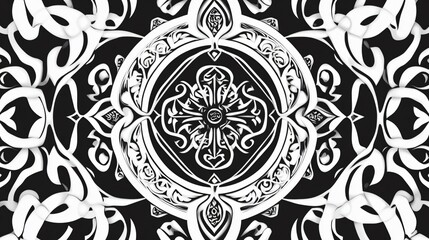 Islamic Arabic Ramadan Kareem and Mubarak Greeting Card Design