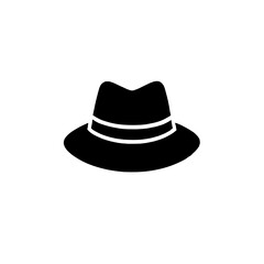 Classic Fedora Hat Icon 