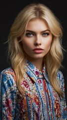Fototapeta premium Beautiful Blondie Girl