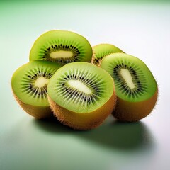 キウィフルーツは冬の果物で優しく包み込むように持って弾力を感じるぐらいが食べごろ甘みとさっわやかな酸味が特徴