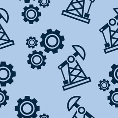 Industry pattern seamless for industrial design
