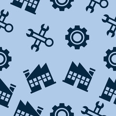 Industry pattern seamless for industrial design