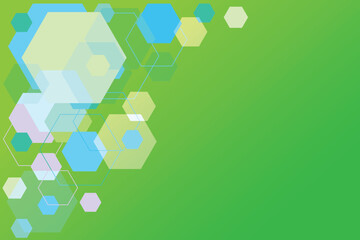 Green Abstract fluid shape sales background Free Vector