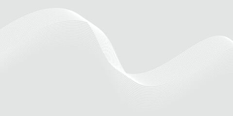 Wavy business curve lines on transparent background. Abstract ocean wave line background. Wave swirl, frequency sound wave, twisted curve lines with blend effect.