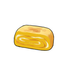 卵焼きのイラスト
