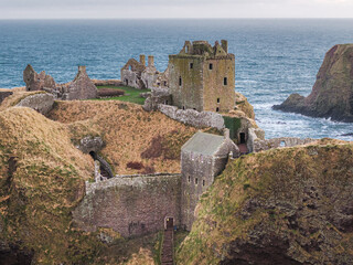 Dunnottar Castle in Scotland