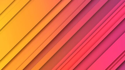 Obraz premium Vibrant Abstract Background with Yellow and Red Diagonal Lines Creating Dynamic Energy