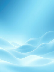 Fototapeta premium Atmospheric background with light blue energy waves, luminescent haze, glowing aura, serene ambiance, light blue energy wallpaper