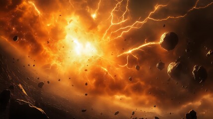 nice galaxy planet theme for wallpaper