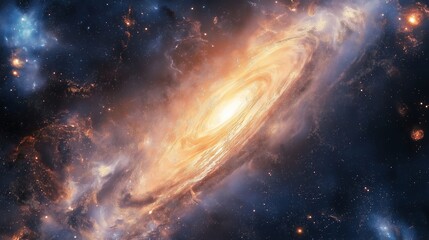 nice galaxy planet theme for wallpaper