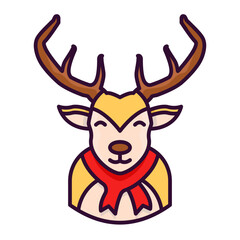 rudolph avatar filled style