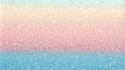 Fototapeta premium Pastel Glitter Gradient Bokeh Background, Pink and Blue Sparkle Texture, Abstract Design glitter background, bokeh effect