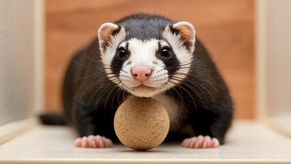Curiosity Unleashed: A Black-Footed Ferret's Enrichment Journey in Conservation