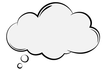 cloud talk bubble png