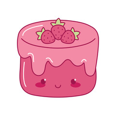 birthday cake kawaii food