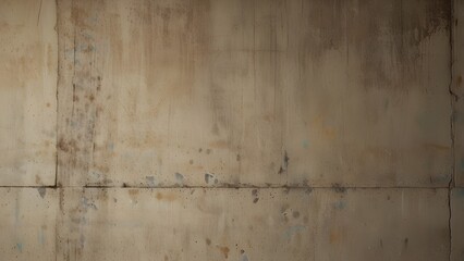 Colour old concrete wall texture background. Close up retro plain cream color cement wall background texture. Design paper vintage parchment element. Generative AI