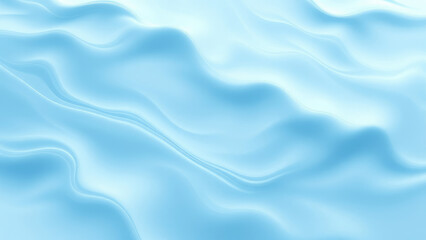 Obraz premium Calming light blue abstract background with water-inspired elements, wave pattern, water inspired