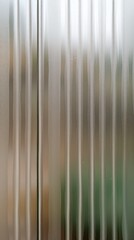 Obraz premium Reeded glass softly pastel sophisticated elegance.