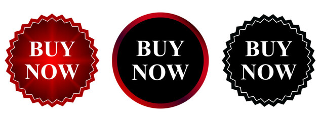 buy now button set.
