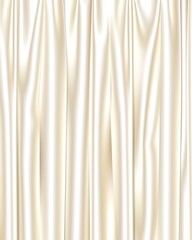 Fototapeta premium Elegant ivory silk curtain backdrop.