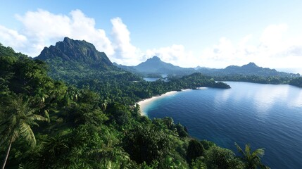 Tropical Island Paradise