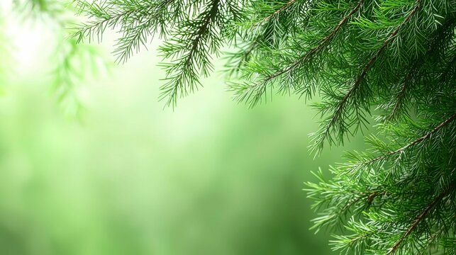 Abstract tropical mint background with soft palm tree shadows, ideal for a stylish product presentation or mockup template, offering a tranquil and fresh vibe.