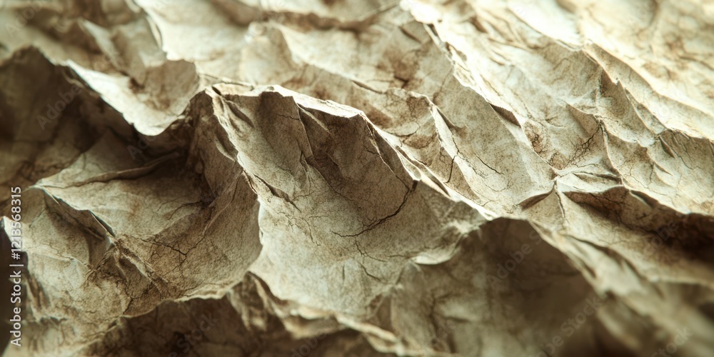 Aufkleber piece of paper with a mountain on it