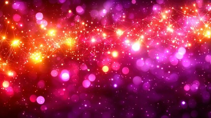 Big data visualization in a digital network background, with abstract plexus connections, lines, and minimal arrays, symbolizing artificial intelligence and global technology.