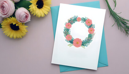 Cheerful Floral Card