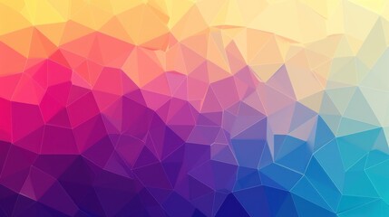 Obraz premium Abstract Low Poly Background
