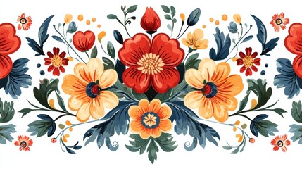 Vibrant floral design artwork studio setting digital art colorful close-up nature inspired