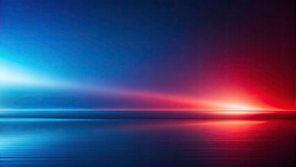 Minimalist Blue Red Light Background Abstract Photography, Artistic Backdrop, Neon Lights, Color Splash,  Digital Art Wallpaper