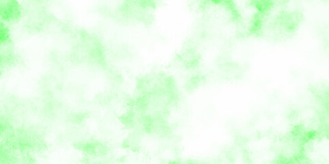 grunge light mint green watercolor background clouds texture backdrop, Abstract green color clouds background, Vibrant clear green texture with puffy and blurry natural clear clouds.
